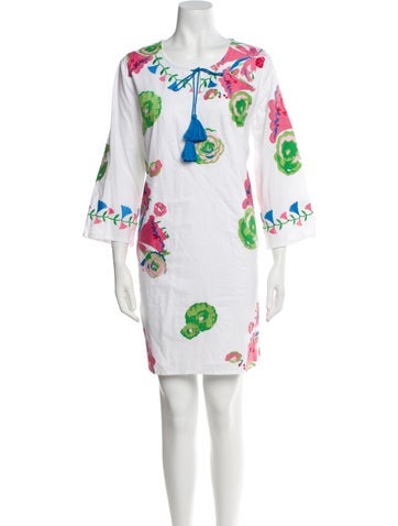 Frances Valentine Dresses Floral Print Mini Dress L