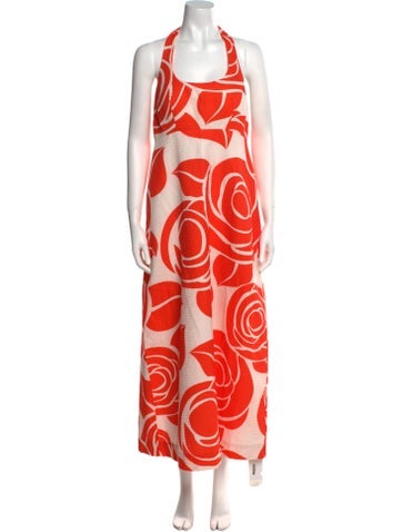 Frances Valentine Dresses Printed Long Dress M