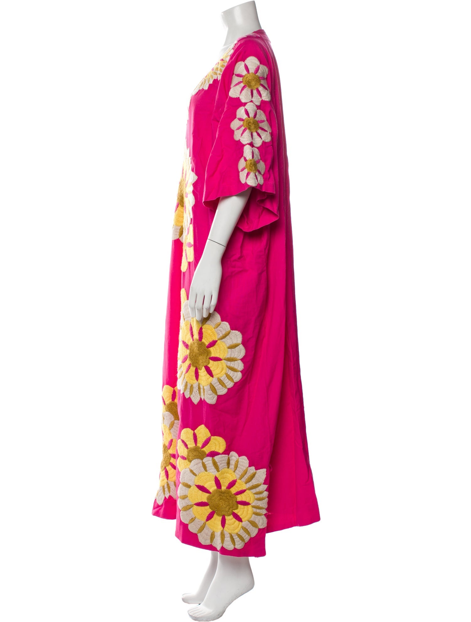 Frances Valentine Floral Print Long Dress w/ Tags