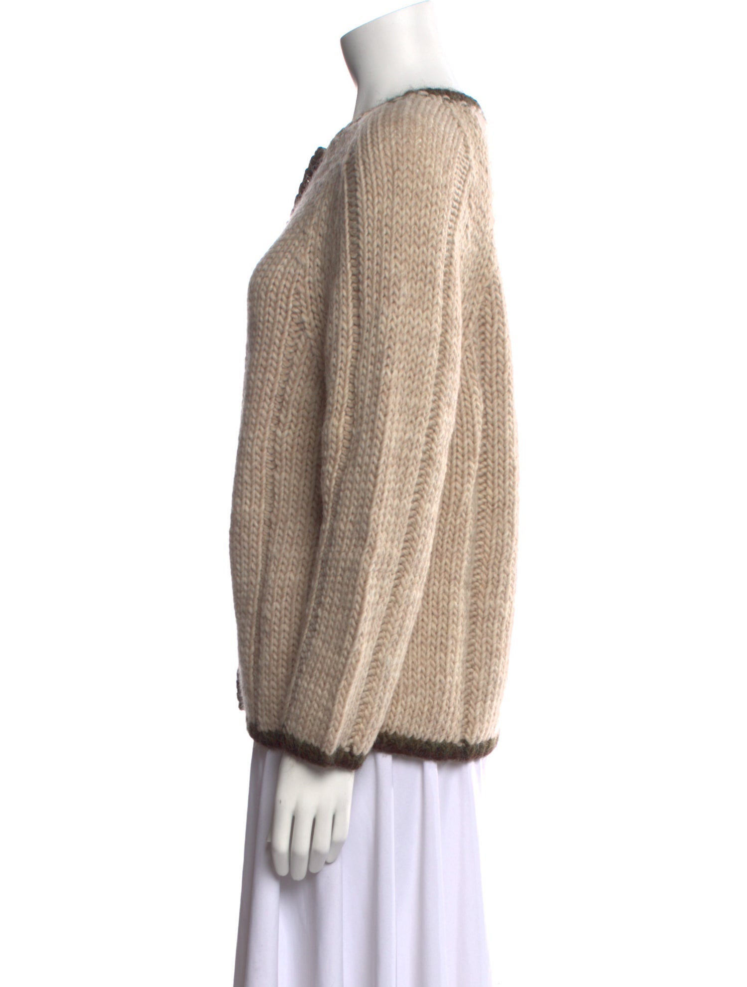 Frances Valentine Wool Crew Neck Sweater w/ Tags