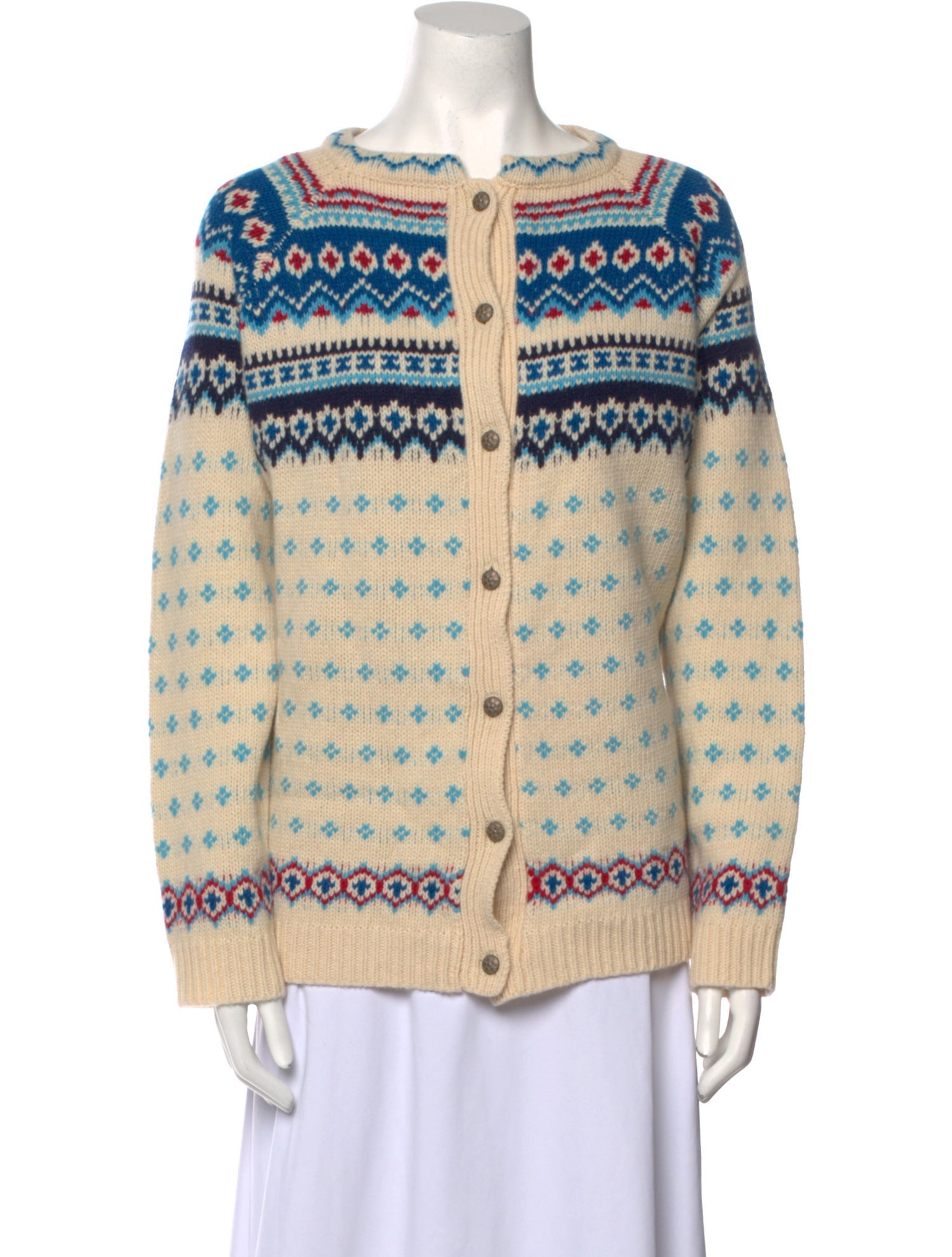 Frances Valentine Wool Striped Sweater