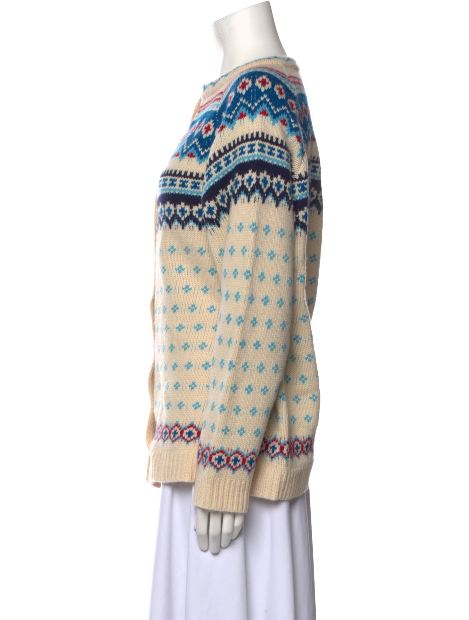 Frances Valentine Wool Striped Sweater