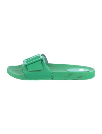 Frances Valentine Leather Slides