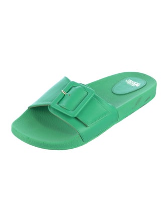 Frances Valentine Leather Slides