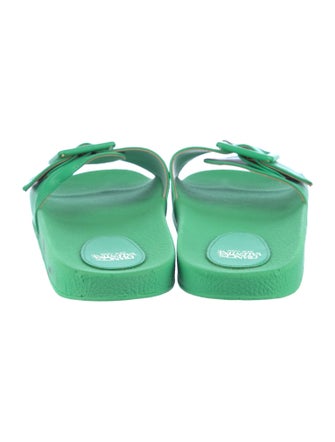 Frances Valentine Leather Slides