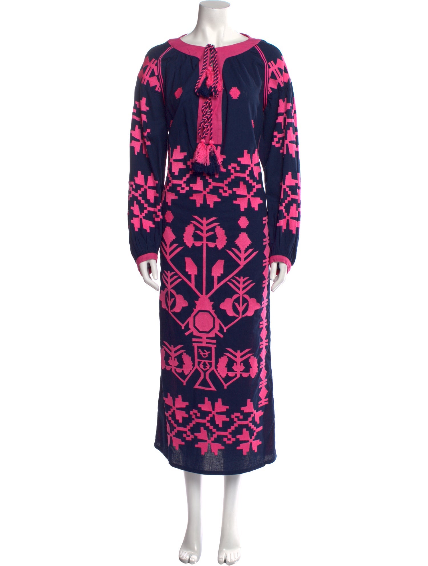 Frances Valentine Printed Long Dress