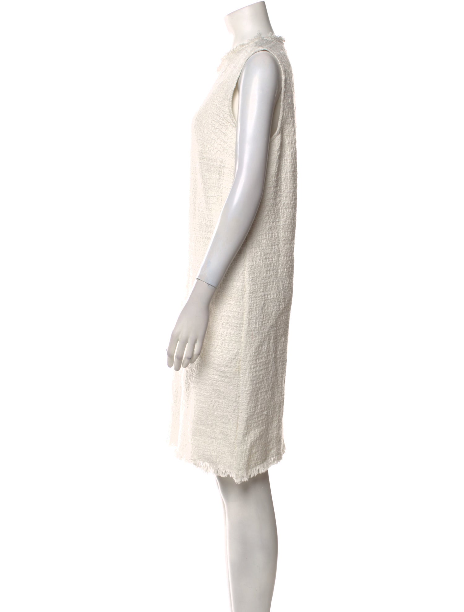 Frances Valentine Crew Neck Knee-Length Dress