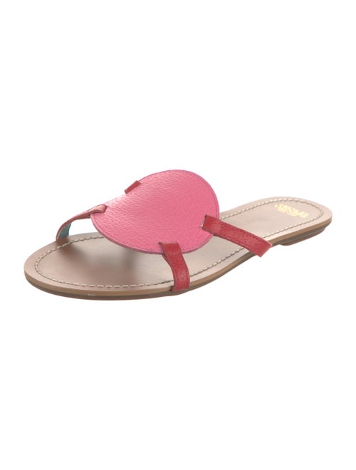 Frances Valentine Leather Slides