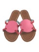 Frances Valentine Leather Slides
