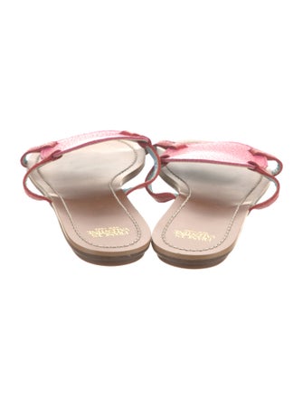 Frances Valentine Leather Slides