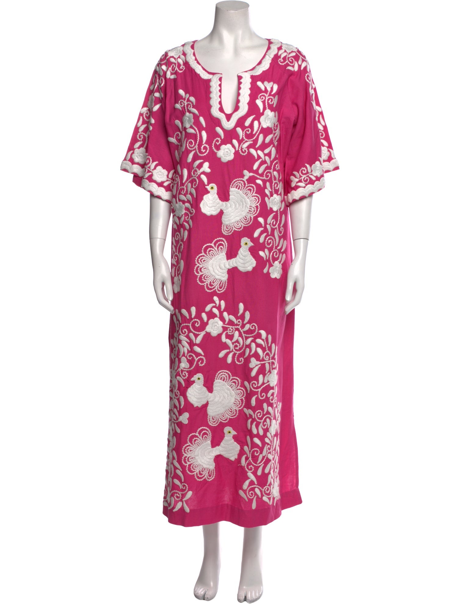 Frances Valentine Printed Long Dress w/ Tags