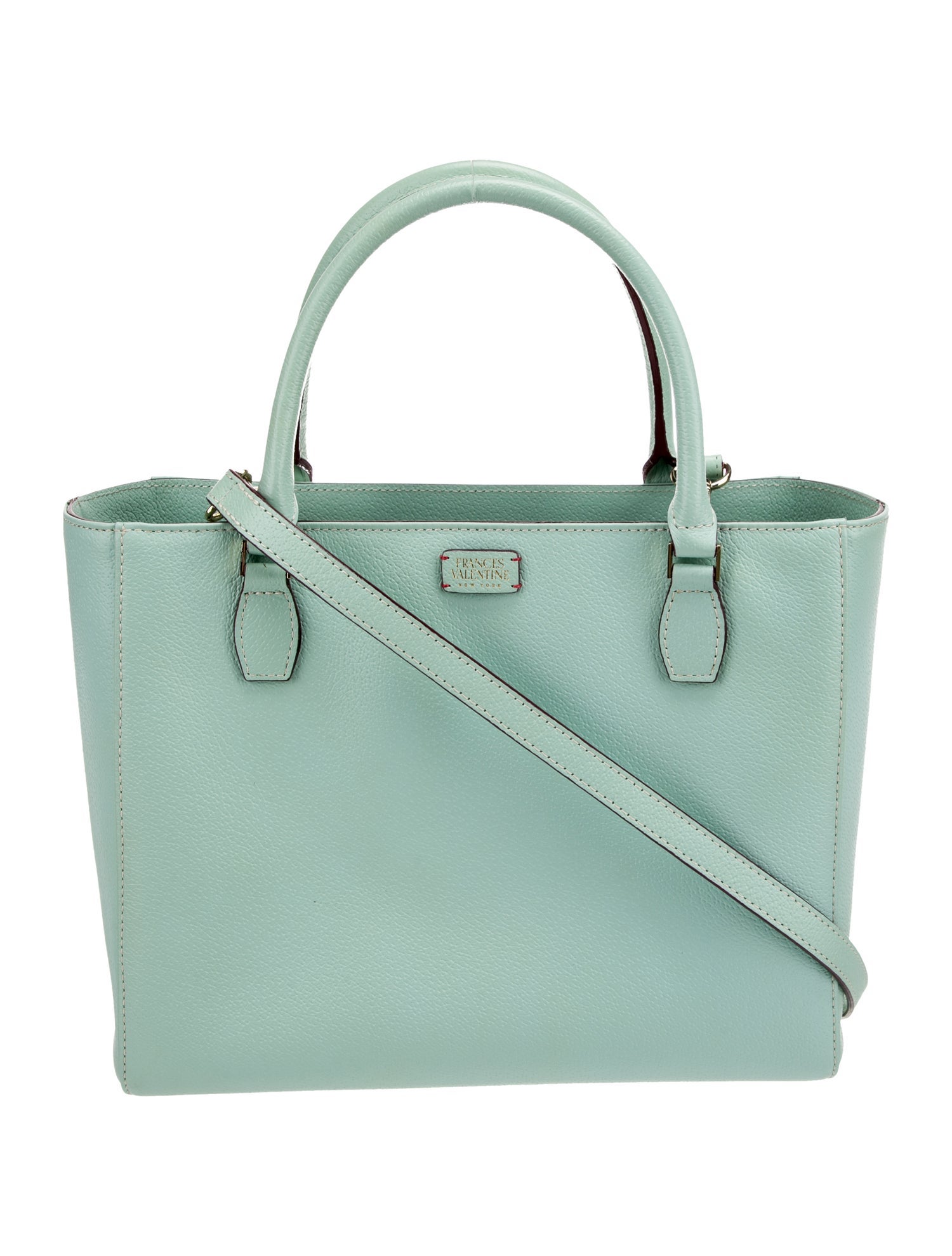 Frances Valentine Leather Top Handle Bag