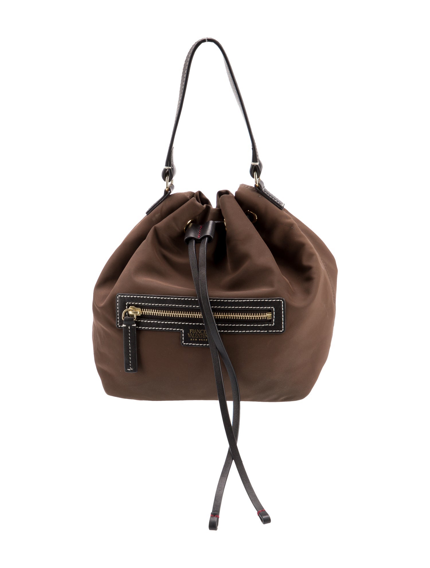 Frances Valentine Nylon Bucket Bag