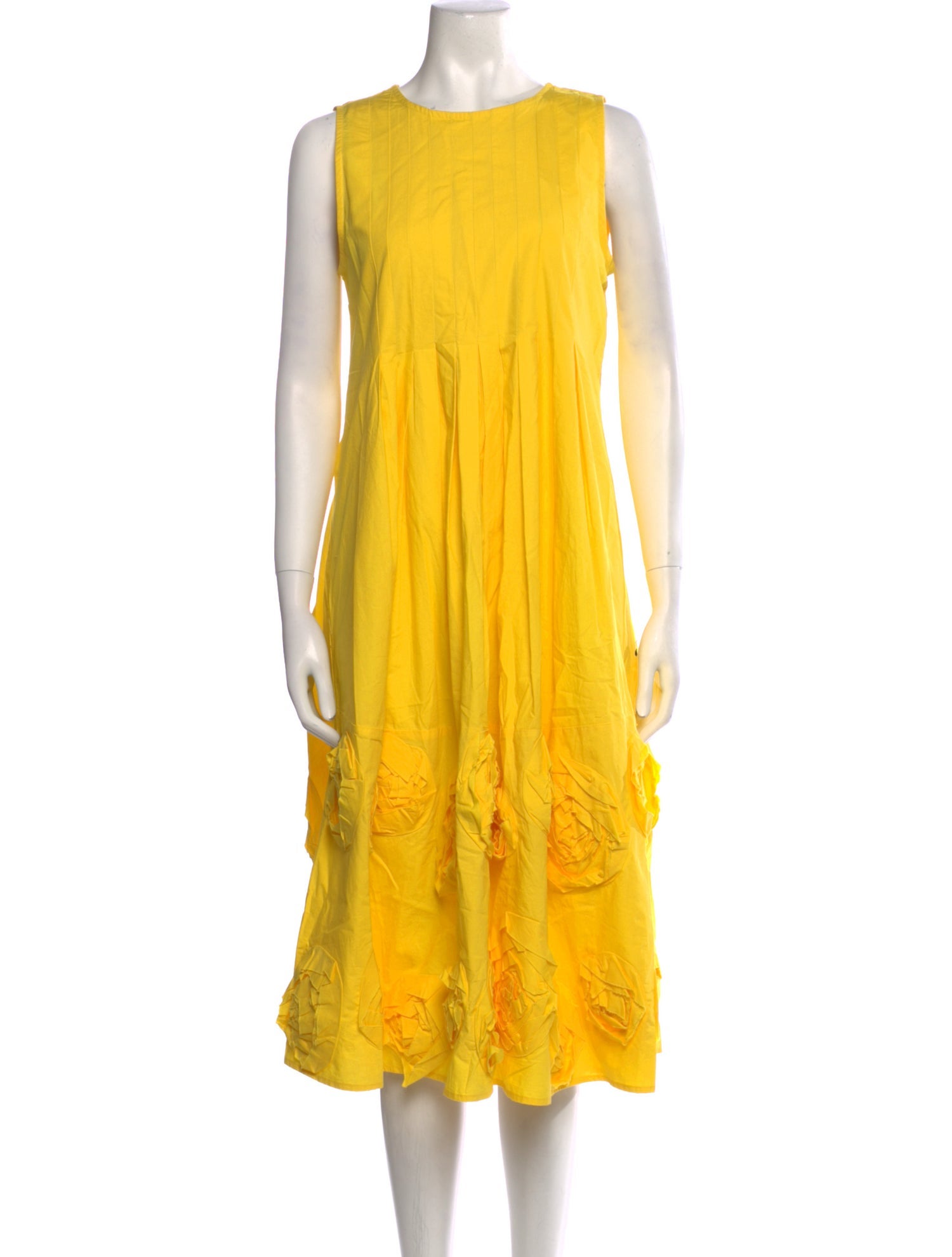 Frances Valentine Crew Neck Midi Length Dress