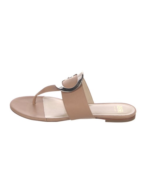 Frances Valentine Leather Slides