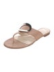 Frances Valentine Leather Slides