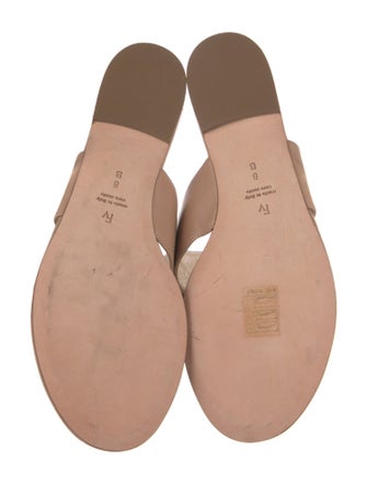 Frances Valentine Leather Slides