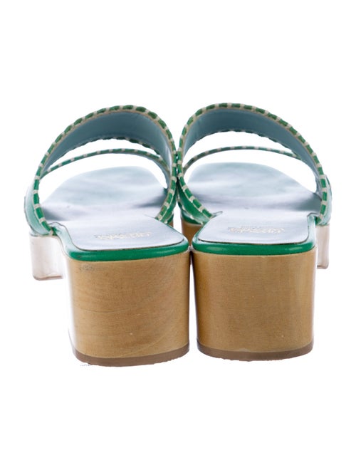 Frances Valentine Leather Slides