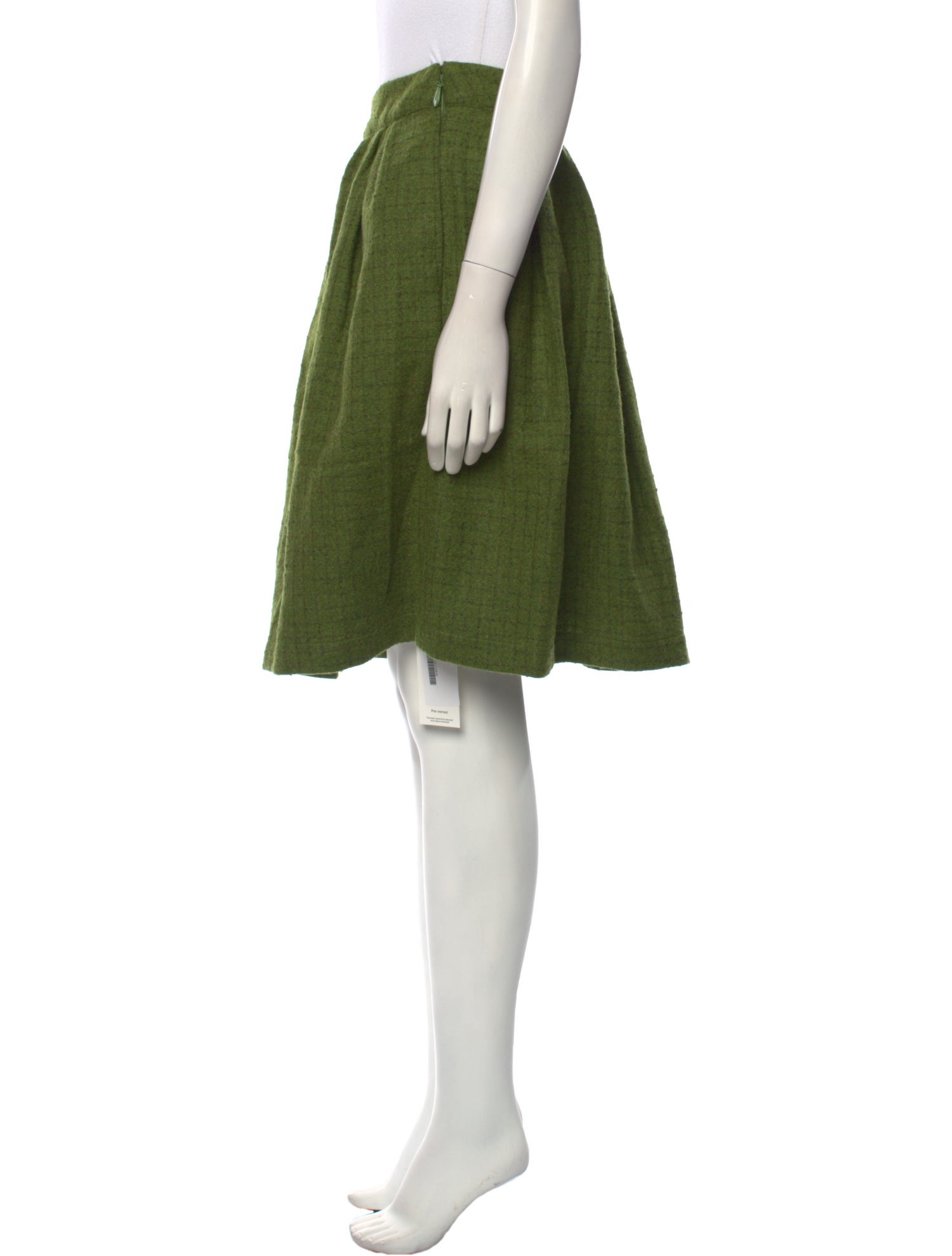 Frances Valentine Wool Knee-Length Skirt