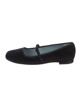 Frances Valentine Leather Mary Jane Flats
