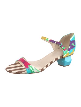 Frances Valentine Printed Sandals