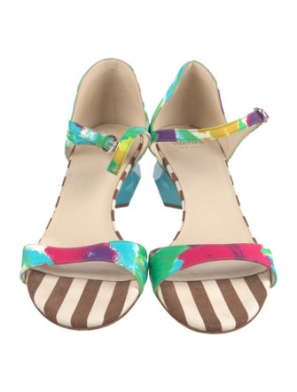Frances Valentine Printed Sandals