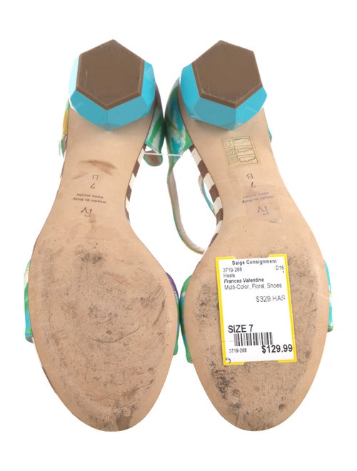 Frances Valentine Printed Sandals