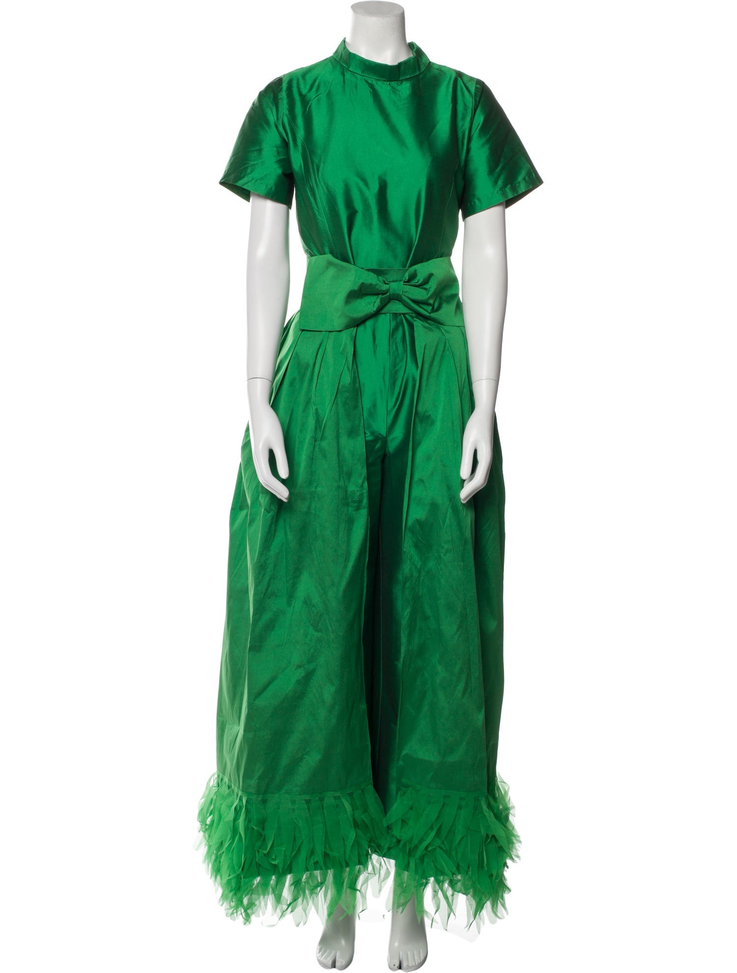 Frances Valentine Bow Accents Pantsuit