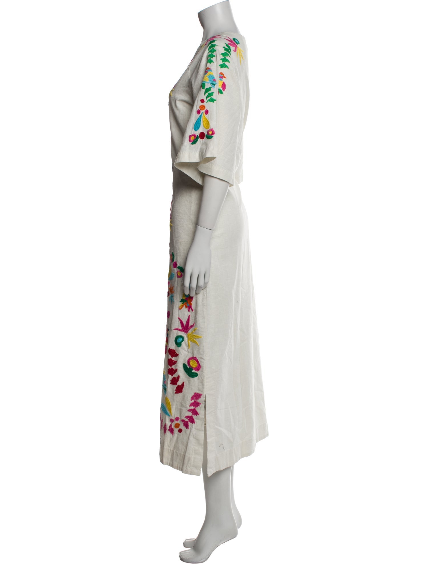 Frances Valentine Printed Long Dress w/ Tags