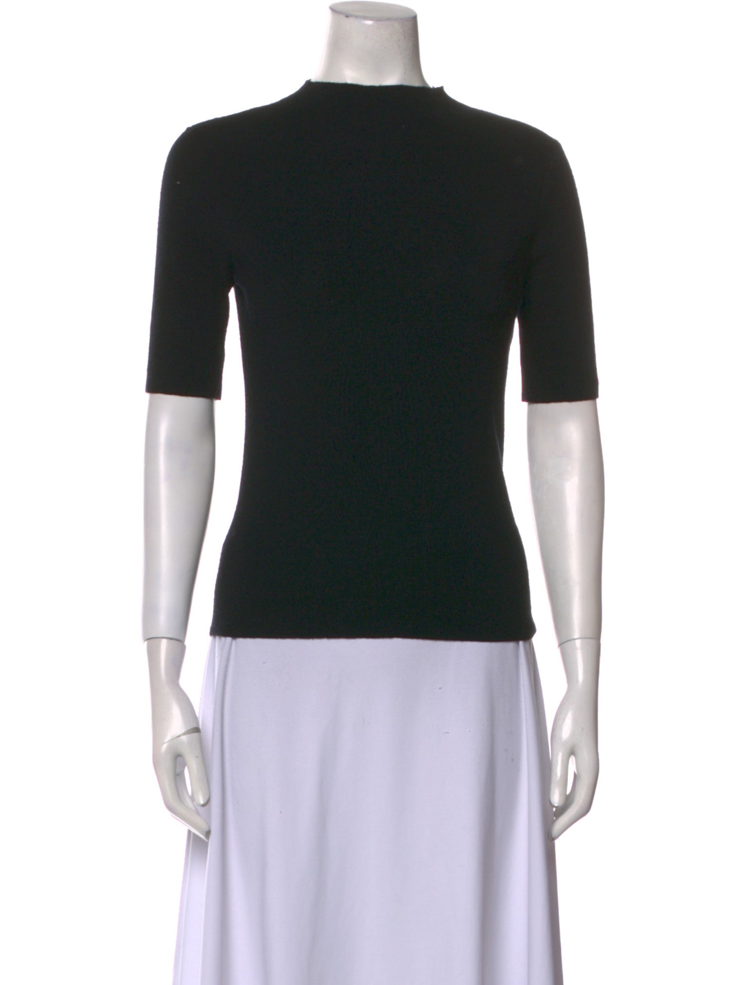 Frances Valentine Wool Mock Neck Sweater