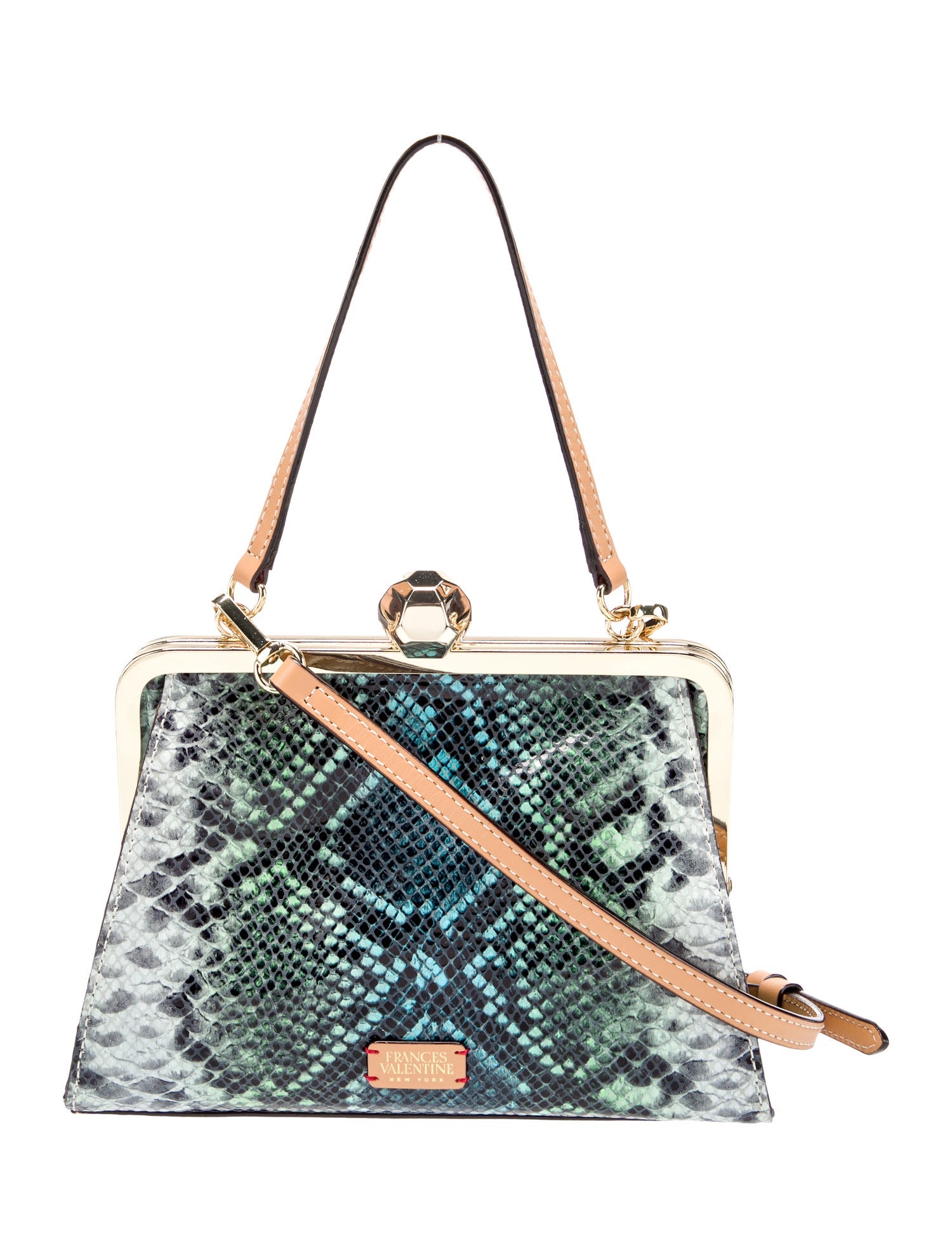 Frances Valentine Leather Evening Bag