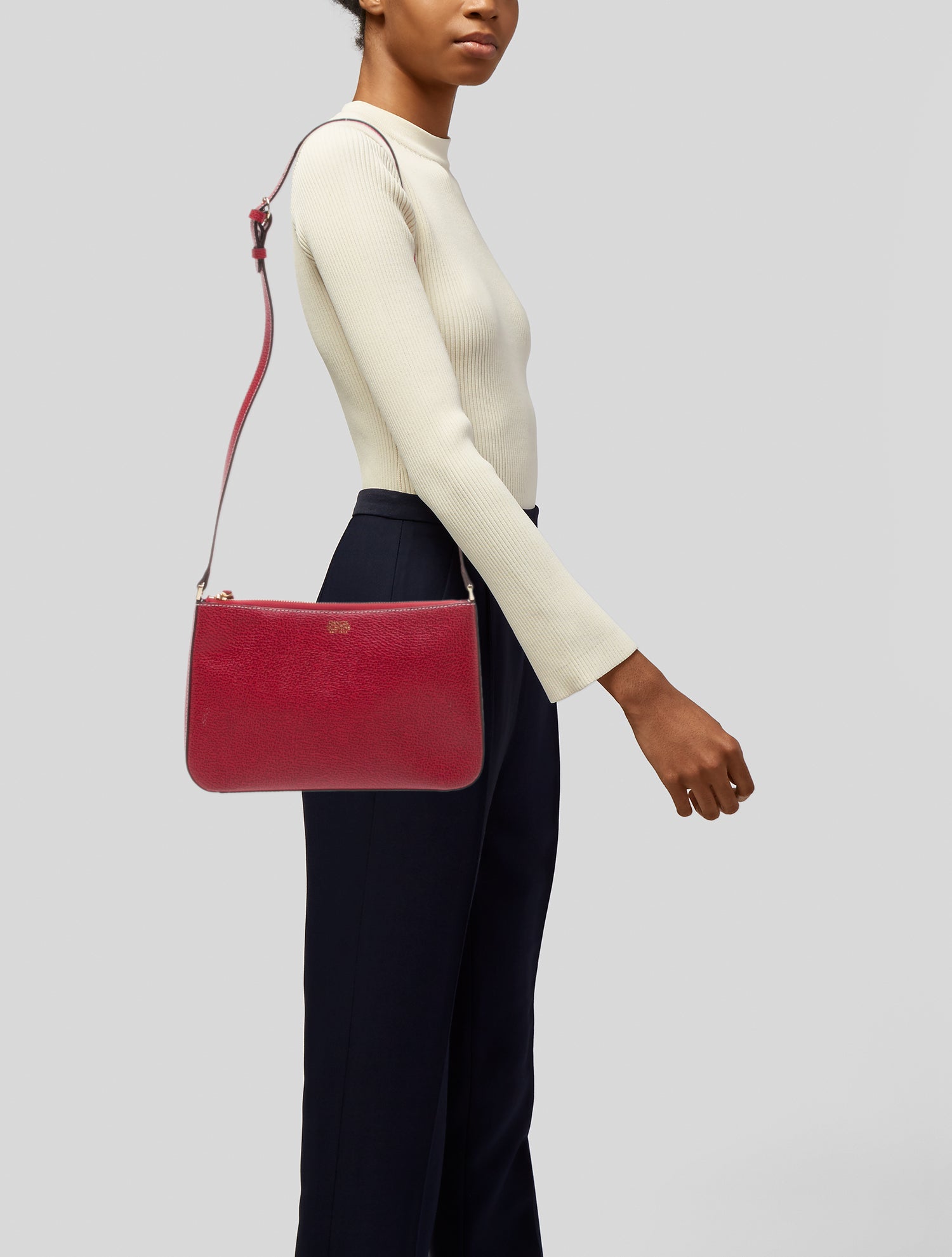 Frances Valentine Leather Crossbody Bag