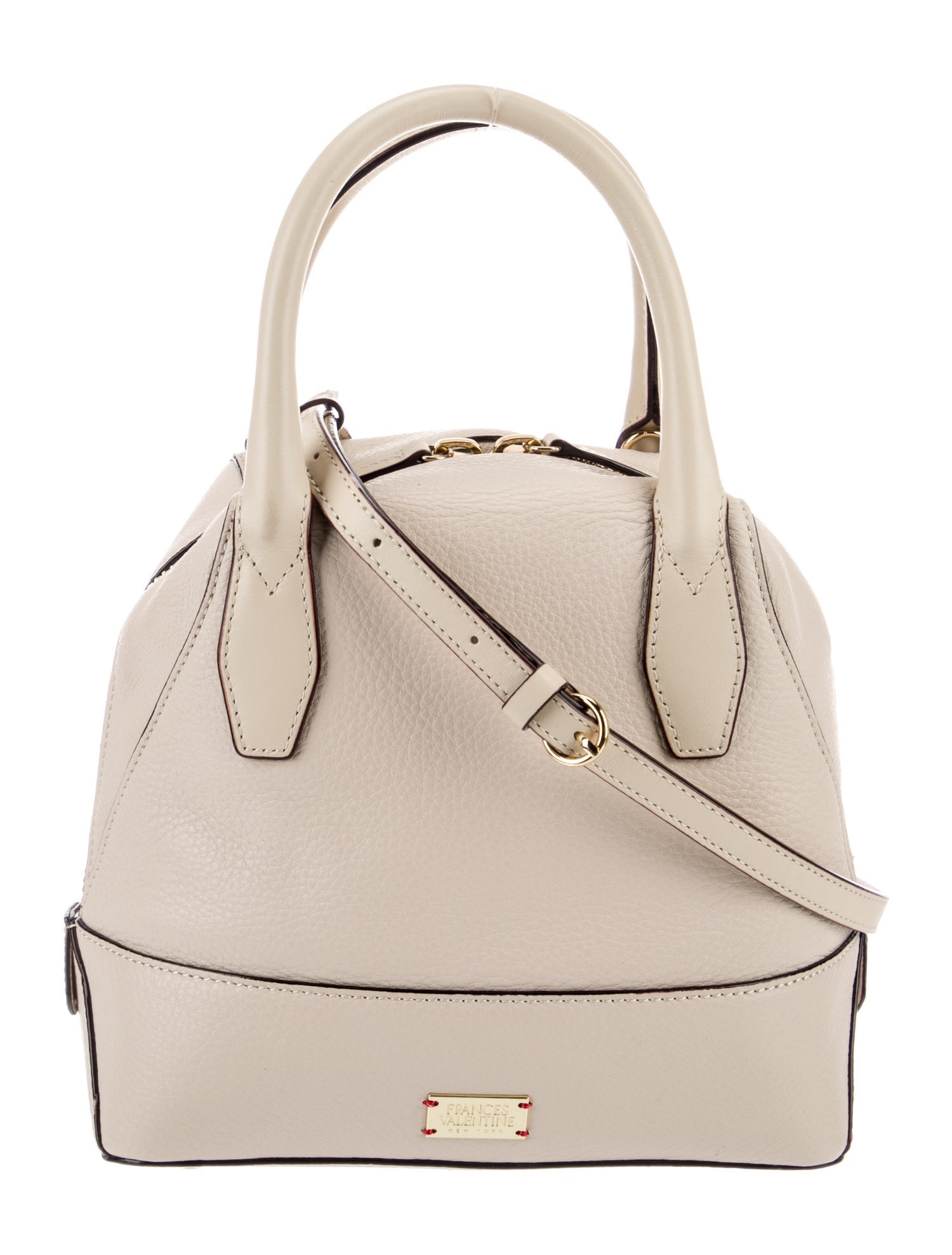 Frances Valentine Leather Top Handle Bag w/ Tags