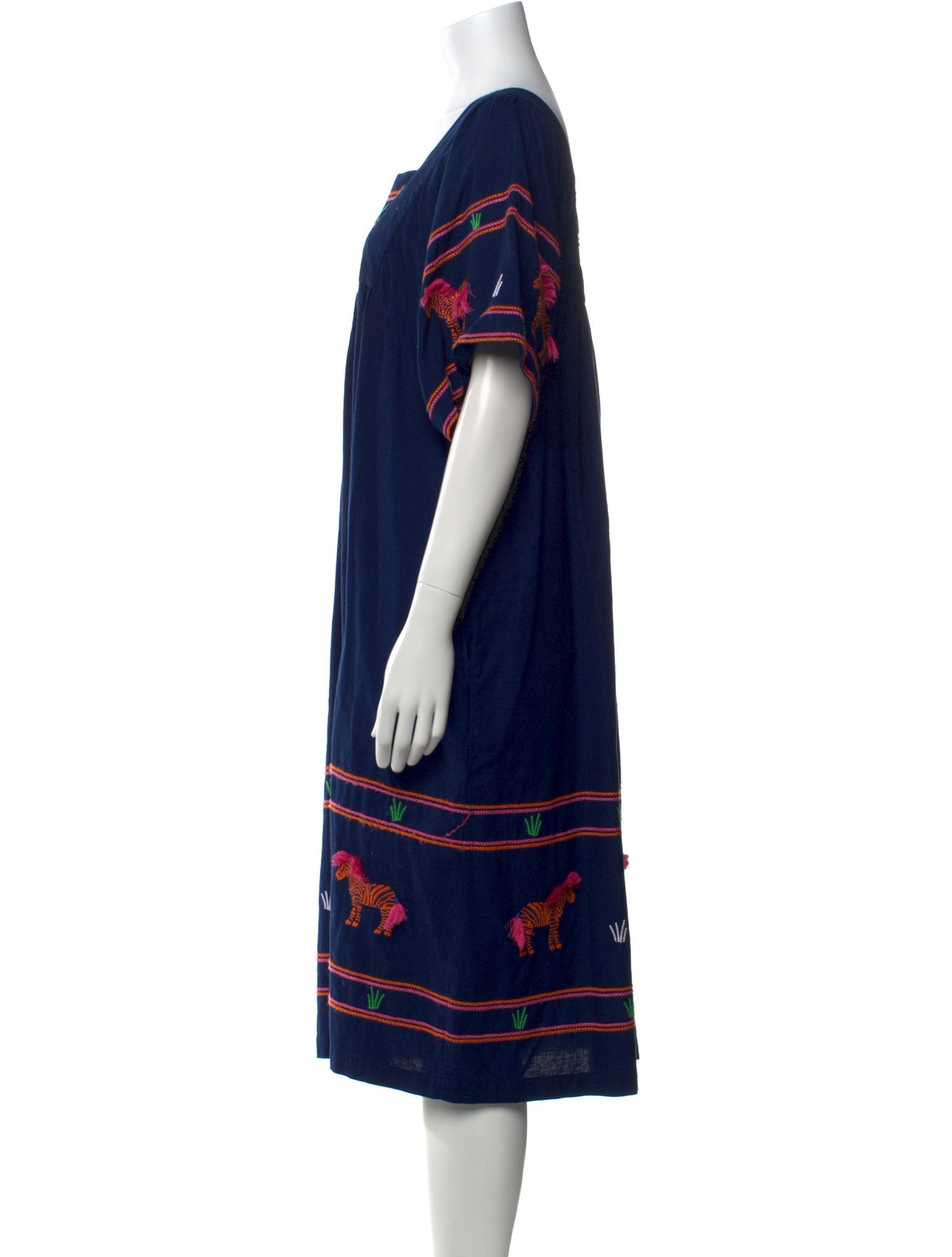 Frances Valentine Printed Midi Length Dress