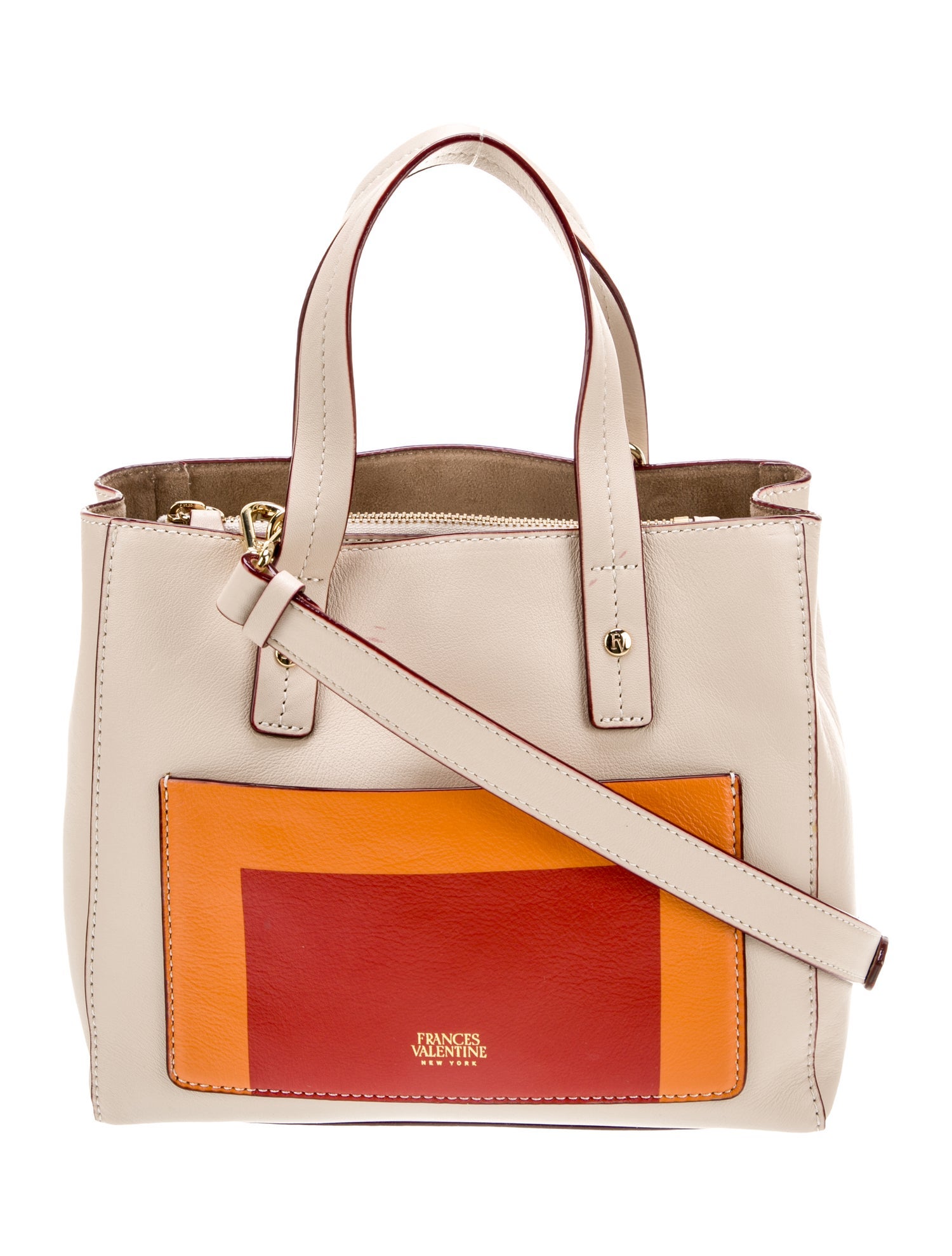 Frances Valentine Leather Crossbody Bag