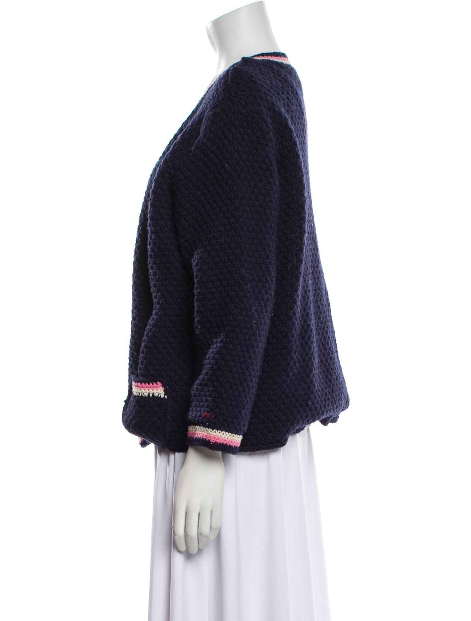 Frances Valentine Wool Striped Sweater