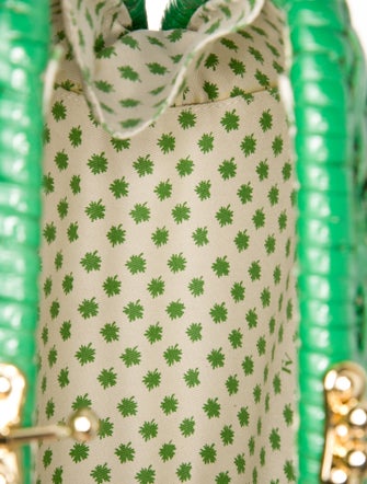 Frances Valentine Wicker Top Handle Bag