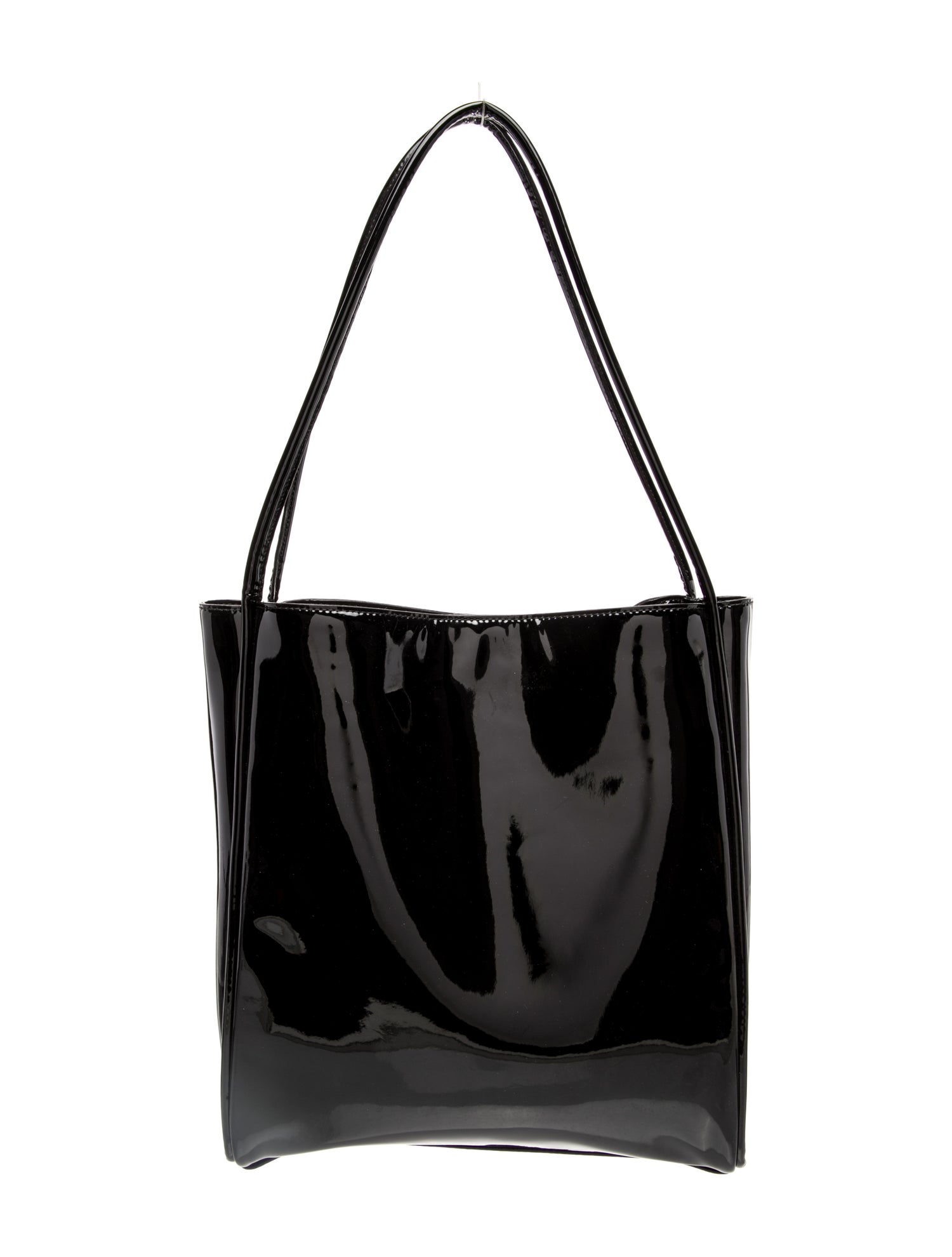 Frances Valentine Patent Leather Bucket Bag