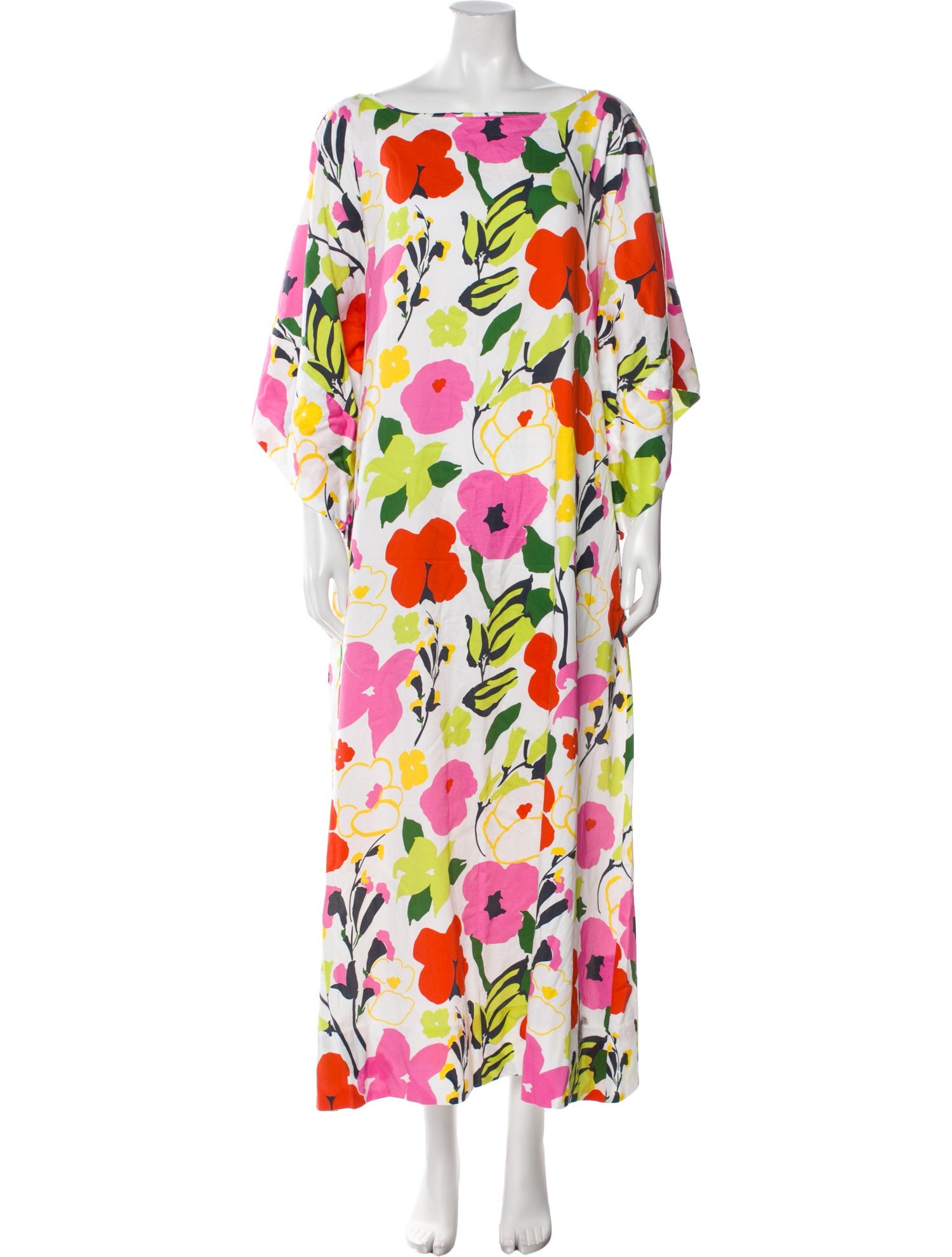 Frances Valentine Floral Print Long Dress