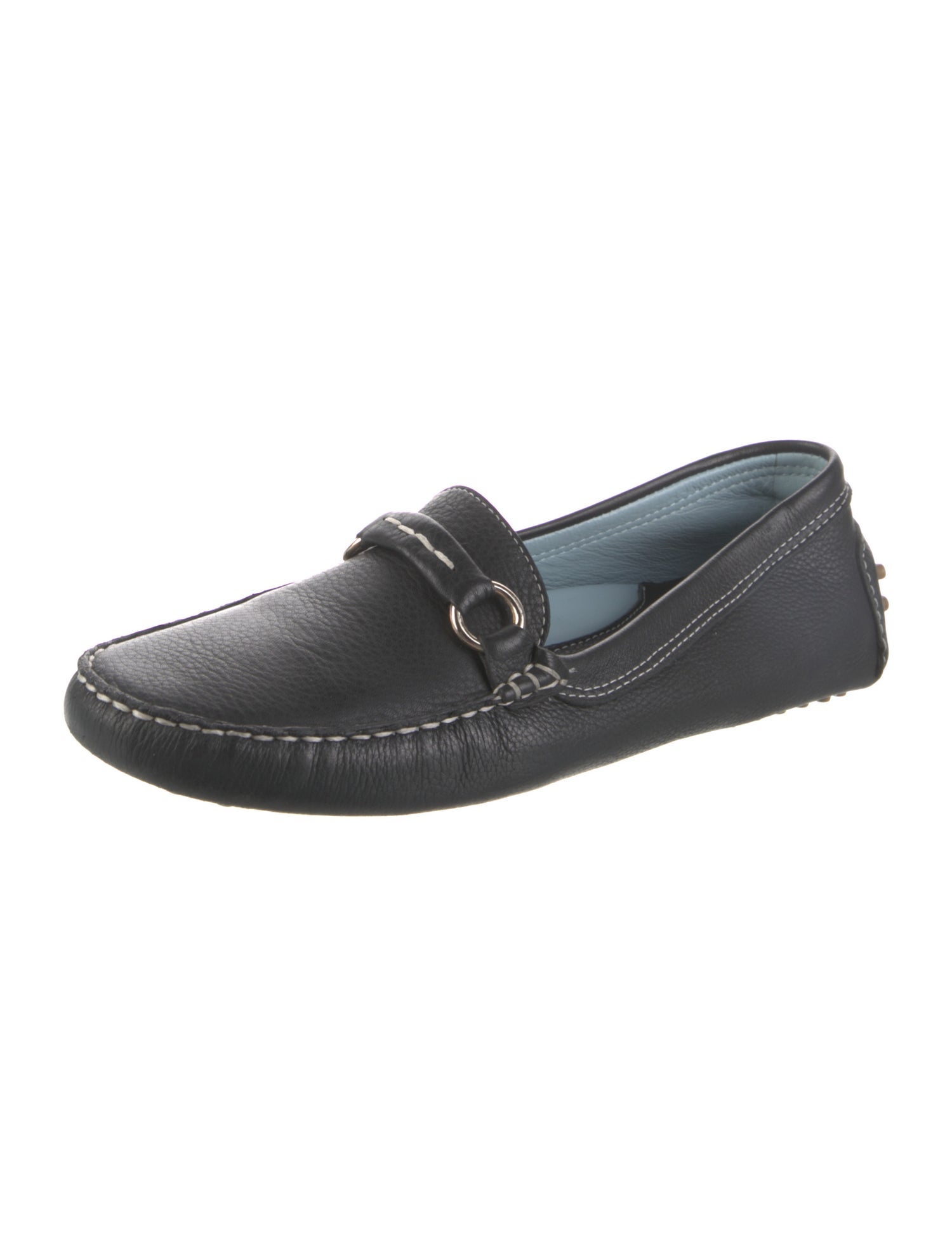Frances Valentine Leather Loafers