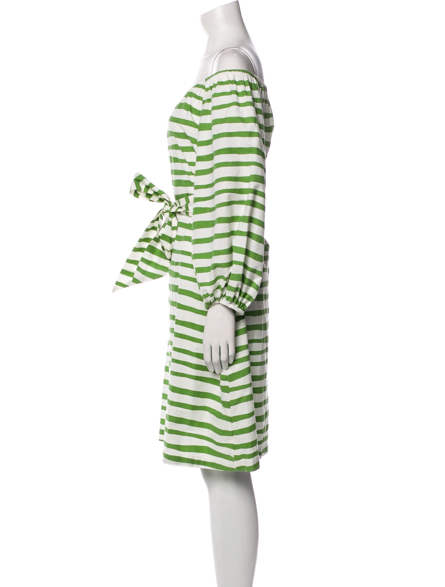 Frances Valentine Striped Mini Dress