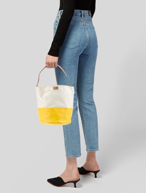 Frances Valentine Canvas Bucket Bag