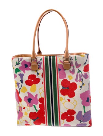 Frances Valentine Canvas Top Handle Bag
