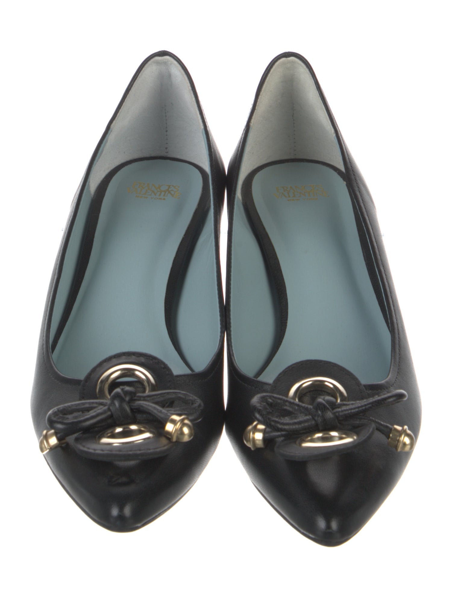 Frances Valentine Leather Pumps