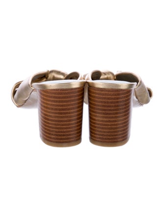 Frances Valentine Leather Slides