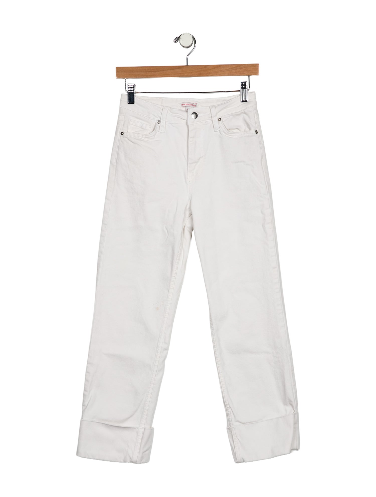 Frances Valentine Mid-Rise Straight Leg Jeans