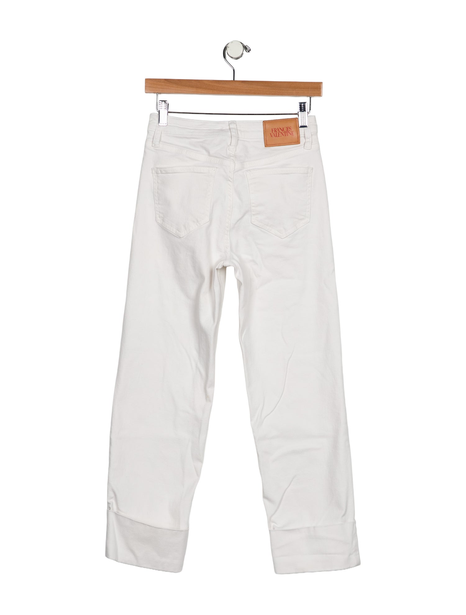 Frances Valentine Mid-Rise Straight Leg Jeans