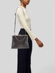 Frances Valentine Embossed Leather Top Handle Bag