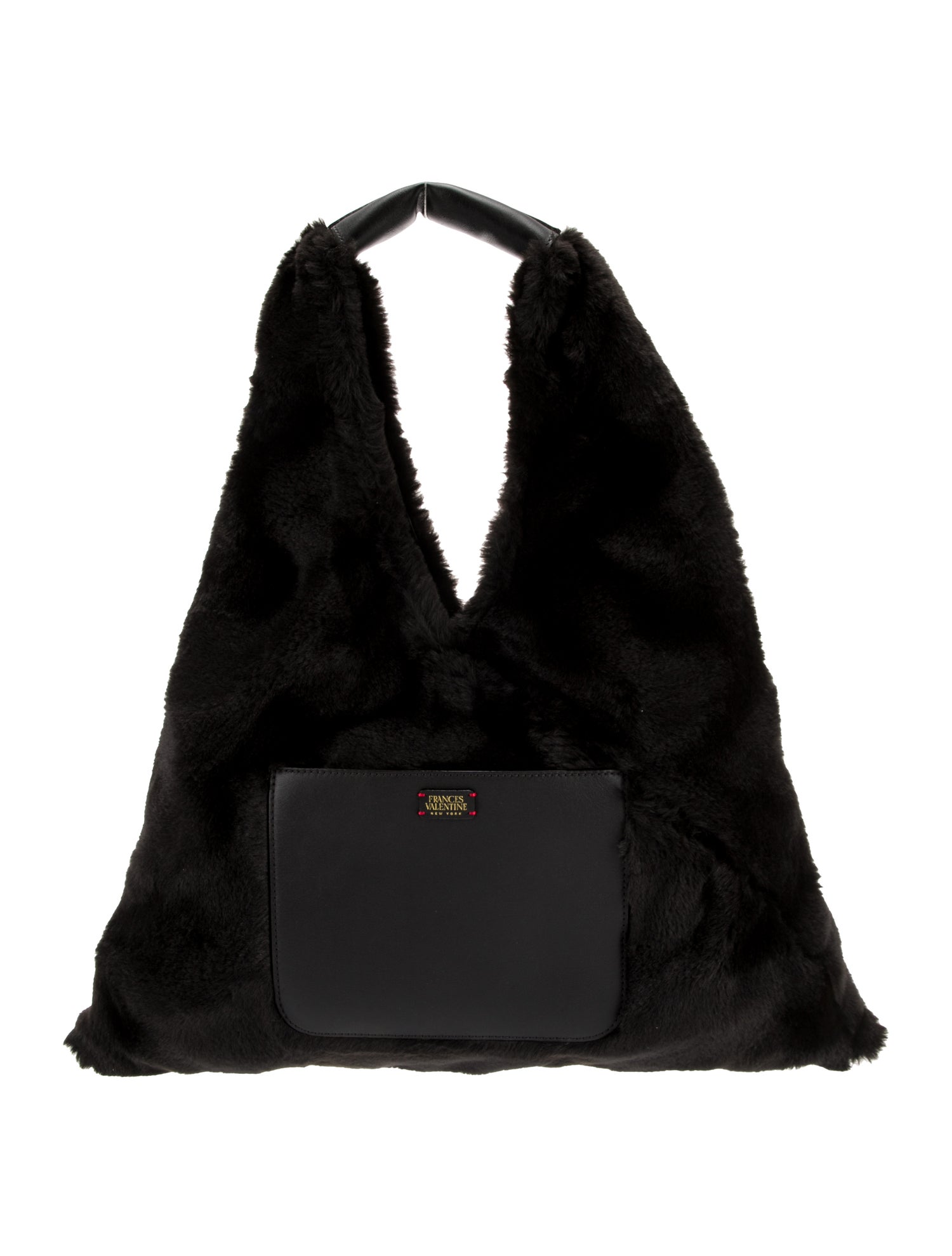 Frances Valentine Faux Fur Shoulder Bag