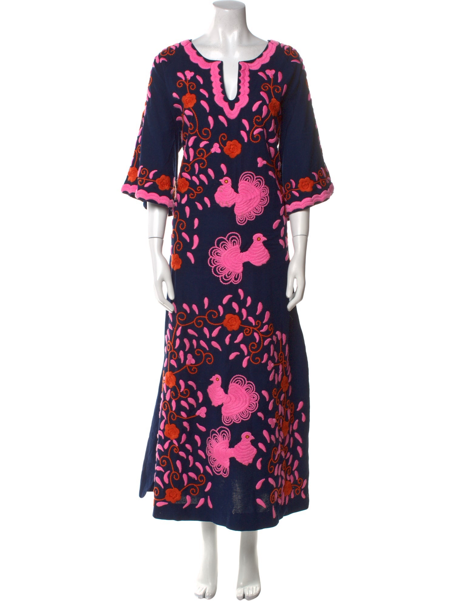 Frances Valentine Printed Long Dress